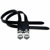 Paire De Sangles Doubles Pour Cale-pieds Cinelli 1 Paire De Sangles Doubles Pour Cale-pieds Cinelli -Promos Pédales et pièces Boutique Cinelli Double Toe Straps Pair Pedal Spares Black CNB6