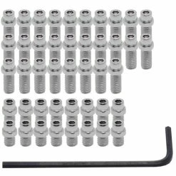 Rivets DMR Flip (pour Pédales Vault) 9 Rivets DMR Flip (pour Pédales Vault) -Promos Pédales et pièces Boutique DMR Flip Pin Set for Vault Pedals Internal Silver NotSet DMR PIN VAULT S