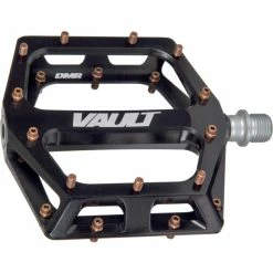 DMR Vault V2 Pedal Exclusive -Promos Pédales et pièces Boutique DMR Vault Pedal Black Bronze Wiggle CRC Chainreaction Cycles ThreeQuater Vault Side