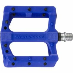 Pédales Plates Nukeproof Neutron EVO (Electron EVO) -Promos Pédales et pièces Boutique Nukeproof Neutron EVO Flat Pedals Blue 01