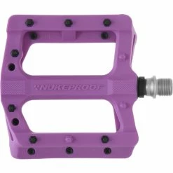 Pédales Plates Nukeproof Neutron EVO (Electron EVO) -Promos Pédales et pièces Boutique Nukeproof Neutron EVO Flat Pedals Mustard Purple 01