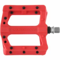 Pédales Plates Nukeproof Neutron EVO (Electron EVO) -Promos Pédales et pièces Boutique Nukeproof Neutron EVO Flat Pedals Mustard Red 01