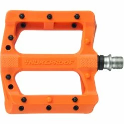 Pédales Plates Nukeproof Neutron EVO (Electron EVO) -Promos Pédales et pièces Boutique Nukeproof Neutron EVO Flat Pedals Orange 01