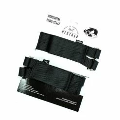 Sangles De Pédales Restrap (horizontales) -Promos Pédales et pièces Boutique Restrap Horizontal Pedal Straps Pedal Spares Black RS HRZ STD BLK 2