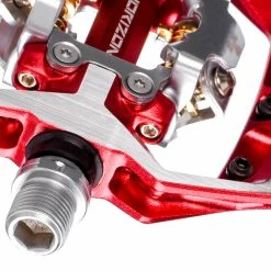 Pédales Nukeproof Horizon CL CrMo DH 74 Pédales Nukeproof Horizon CL CrMo DH -Promos Pédales et pièces Boutique prod156617 Red NE 04