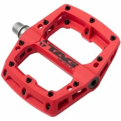 Pédales TAG Metals T3 (nylon) -Promos Pédales et pièces Boutique tag metals t3 pedal red